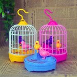 Simulation de cage a oiseaux electrique cr�ative, cage a oiseaux a mouvement par induction, son inductif, ...