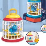 Simulation de cage a oiseaux pour enfants, contrle sonore cratif, jouet educatif pour garons et filles, ...