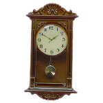Simulation d'horloge pendule pour maison de poup�e, pi�ces de maison de jeu, mod�le de meubles, accessoire ...