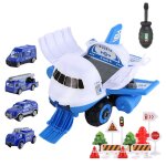 Simulation inertie cadeaux pour enfants assembler avion jouet grand avion de transport de stockage avec ...