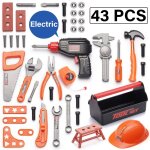 Simulation d'outils de réparation pour enfants, boîte a outils, ensemble de jouets, banc de travail electrique ... Simulation d'outils de réparation pour enfants, boîte a outils, ensemble de jouets, banc de travail electrique ...