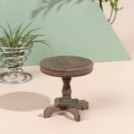 Simulation de tabouret haut miniature 1:12, pour table a manger, r�tro, rond, mod�le de meubles de maison ...
