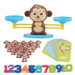 Singe balance numrique jouet dbut d'apprentissage equilibre enfants illumination addition numrique ...
