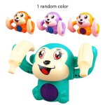 Singe a bascule electrique pour enfants, mod�le animal, jouet a induction, commande vocale, dessin anim�, ...