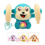 Singe a bascule electrique pour enfants, musique lgre, modle animal, jouet a induction, commande vocale, ...