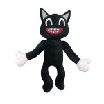 Siren head peluche anime plushie noir chat de bande dessin�e animaux en peluche poup�e + noir