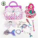 Sirne fille enfants petite princesse dguisement accessoires coffret beaut sac a main ensemble jouets ...