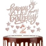 Sjzg - lot de 12 bougies d'anniversaire en forme de chiffre 2 pour décoration de gâteau d'anniversaire ... Sjzg - lot de 12 bougies d'anniversaire en forme de chiffre 2 pour décoration de gâteau d'anniversaire ...