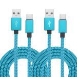 Sjzg - lot de 2 câbles de charge tressés usb de type c, 2, 4 a de type c vers usb a, 3 m, pour tablette, ... Sjzg - lot de 2 câbles de charge tressés usb de type c, 2, 4 a de type c vers usb a, 3 m, pour tablette, ...