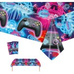 Sjzg - lot de 2 nappes de f�te en plastique pour enfants, gar�ons et filles, 137 x 274 cm, d�corations ...