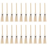 Sjzg - lot de 20 mini balais miniatures en paille pour maison de poupée mini balais de sorcière en paille ... Sjzg - lot de 20 mini balais miniatures en paille pour maison de poupée mini balais de sorcière en paille ...