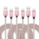 Sjzg - lot de 3 câbles de charge usb de type c, 2, 4 a de type c vers usb a, cordon de charge tressé ... Sjzg - lot de 3 câbles de charge usb de type c, 2, 4 a de type c vers usb a, cordon de charge tressé ...
