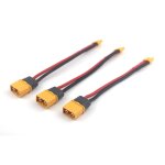 Sjzg - 3x adaptateur de conversion xt60 mle vers xt30 femelle avec cble 16awg 10cm - connecteur haute ...