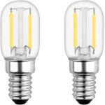 Sjzg - ampoule filament led e14 2w pour refrigerateur, t22, 200lm, equivalent 15w incandescent, blanc ...