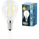 Sjzg - ampoule led - e14 omni - filament balle de golf chaud 2700k, 250lm, 2w(equivalent a 25w)non dimmable ...