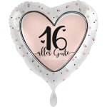 Sjzg - ballon gonflable 16 ans inscription � alles gute zum 16th geburtstag � cr�me 16 ¿ fabriqu� en ...