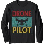 Sjzg - drone pilot shirt rc quadcopter drone operator retro drones manche longue - kalanka