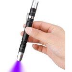 Sjzg - lampe de poche uv 2 en 1 led 395 nm - mini lampe de poche - détecteur d'urine pour chien / chat, ... Sjzg - lampe de poche uv 2 en 1 led 395 nm - mini lampe de poche - détecteur d'urine pour chien / chat, ...