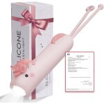 Sjzg - lampe torche licorne pour enfants de 4 a 6 ans - licornes roses mignonnes a intensit variable ...
