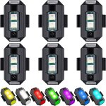 Sjzg - lumières stroboscopiques pour drone 6pcs 7 couleurs lumière stroboscopique drone lumière anti ... Sjzg - lumières stroboscopiques pour drone 6pcs 7 couleurs lumière stroboscopique drone lumière anti ...