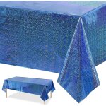 Sjzg - nappe d'anniversaire - bleu - imperm�able - en plastique - motif banc de bi�re - d�coration d'anniversa ...