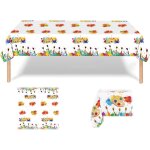 Sjzg - nappe de fte - en plastique impermable - rectangulaire - 130 x 220 cm - impermable - pour enfants, ...