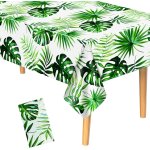 Sjzg - nappe luau hawaïenne en plastique avec feuilles palmier pour piscine eté plage tropicale fournitures ... Sjzg - nappe luau hawaïenne en plastique avec feuilles palmier pour piscine eté plage tropicale fournitures ...