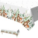 Sjzg - nappe safari d'animaux jetable en plastique - fournitures de fte de jungle pour enfants, filles, ...