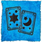 Sjzg - nappe, tapis de tarot, fournitures de sorcellerie u2013 61 x 61 cm u2013 tissu d'alter c�leste ...