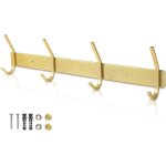 Sjzg - patre a crochets en acier inoxydable - 43 cm - jusqu' 40 kg - pour enfants - avec 4 crochets ...