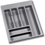 Sjzg - - range couvert ajustable, bac couverts pour tiroir largeur de module 45cm