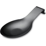 Sjzg - repose cuillère en noir mat, porte cuillère en acier inoxydable pour cuisinière, porte stensiles ... Sjzg - repose cuillère en noir mat, porte cuillère en acier inoxydable pour cuisinière, porte stensiles ...