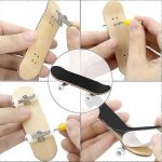 Skateboards  doigts avec mini alliage professionnel, plateau complet en bois d'rable et bote, anti ...