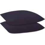 Slep - lot de 2 housses de coussin impermables 50 x 70 cm avec fermeture eclair - protge - oreiller, ...