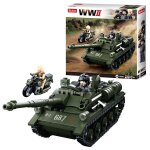 Sluban wwii, kit de construction - tank destroyer su - 85