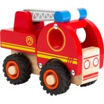 Small foot 11075 camion de pompiers en bois, facile d'accs, avec roues caoutchoutes,  partir de 18 ...