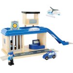 Small foot - commissariat de police et accessoires en bois certifi� 100 fsc mat�riel inclus compatible ...