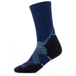 Smartwool - run cold weather targeted cushion crew - chaussettes de running taille l, bleu