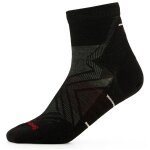 Smartwool - performance run zero cushion ankle - chaussettes de running taille l, noir