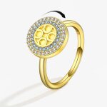 Smjel - bague fidget spinner pour femme, bijoux de mariage, anti - souligné, anlande, plusieurs clip, ... Smjel - bague fidget spinner pour femme, bijoux de mariage, anti - souligné, anlande, plusieurs clip, ...