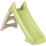 Smoby life 7600820629 toboggan enfant xs beige et vert - surface de glissement 90 cm - marches antidrapantes ...