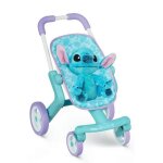 Smoby - stitch poussette + peluche - ds 18 mois