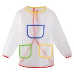 Smock d'art pour enfants, tabliers de peinture a manches longues pour enfants, imperm�ables pour la salle ...