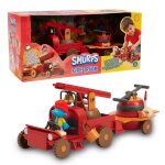 Smurfs - puffi les schtroumpfs - camion de pompier avec figurine Smurfs - puffi les schtroumpfs - camion de pompier avec figurine