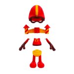 Smurfs - puffi les schtroumpfs - figurine transformation - asst