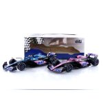 Solido 1 / 18 180016 alpine pack alpine a523 launch livery - 2023 (e. ocon / p. gasly) diecast modelcar ...
