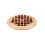 Solitaire h�tre billes bois