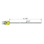 Sonde aérienne b + b thermo - technik te fühler 1xk nl 1000 - 50 a + 400 c Sonde aérienne b + b thermo - technik te fühler 1xk nl 1000 - 50 a + 400 c
