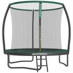 Songmics - trampoline ext�rieur enfant Ø 244 cm, filet de protection externe, coussins de s�curit�, ...