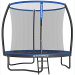 Songmics - trampoline ext�rieur enfant Ø 244 cm, filet de protection externe, coussins de s�curit�, ...